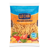 Макароны Цесна Рожка Гладкая 400гр п/п