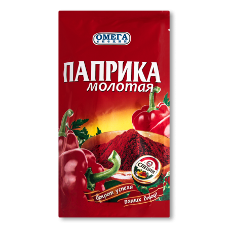 Паприка Молотая Омега Специи м/у 170г