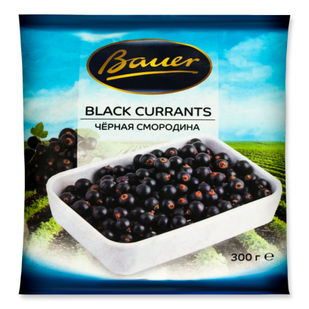 Чёрная Смородина Быстрозамороженная Bauer м/у 300г