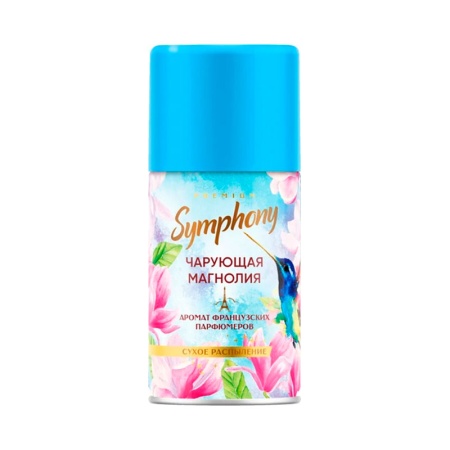 Освежитель Воздуха Symphony Чарующая Магнолия Сменный Блок 250мл а/у