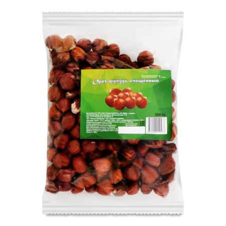 Орех Фундук Очищенный 200гр Пленка