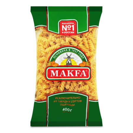Изделия Макаронные Спирали Makfa м/у 400г