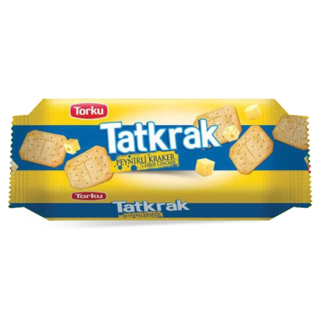 КРЕКЕР TORKU TATKRAK  СО ВКУСОМ СЫРА 100ГР П/П