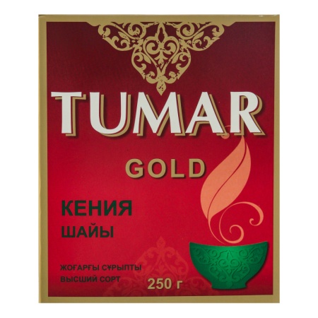 Чай Тумар Кенийский Байховый Гран в/с Черн 250гр Кор