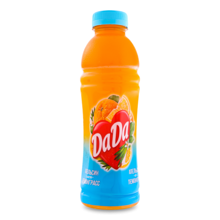 Напиток Безалкогольный Негазированный Сокосодержащий Апельсин и Лемонграсс Dada п/бут 0.5л