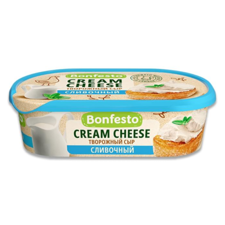 Сыр Bonfesto Творожный Сливочный 140гр Конт