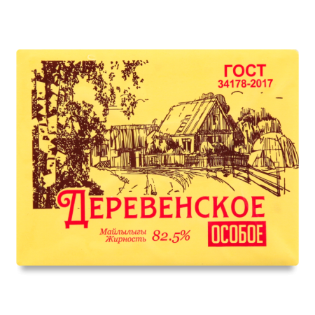 Спред 82.5% растительно-жировой Деревенское м/у 180г Спред 82.5% растительно-жировой Деревенское м/у 180г