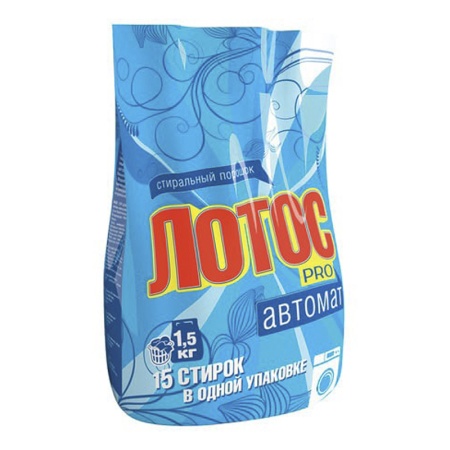 Порошок Стир Лотос Pro Автомат 1,5кг стаб/б