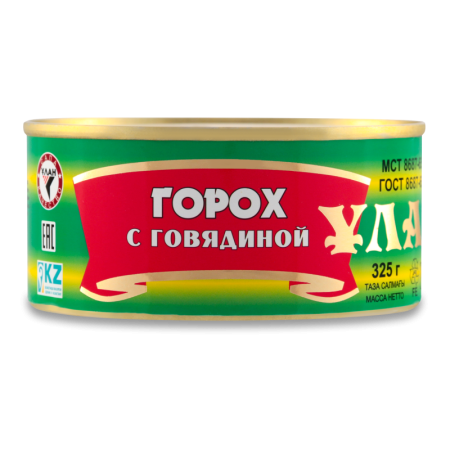 Горох Улан с Гов 325гр ж/б