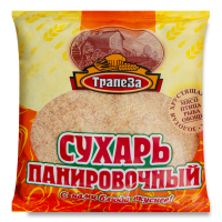 Сухарь Панировочный Трапеза м/у 200г Сухарь Панировочный Трапеза м/у 200г