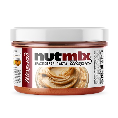 Паста Арахисовая Nutmix Chocolate 175гр с/б Паста Арахисовая Nutmix Chocolate 175гр с/б