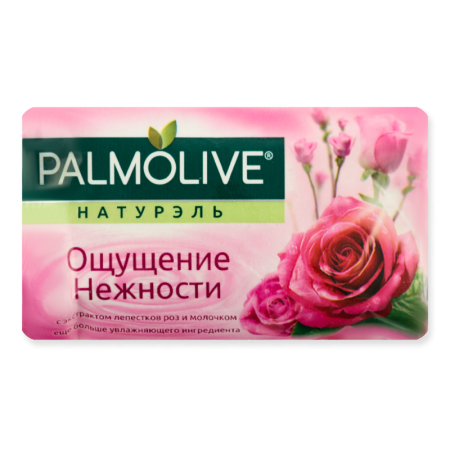 Мыло Туалетное с Экстрактом Лепестков Роз и Молочком Ощущение Нежности Натурэль Palmolive 90г