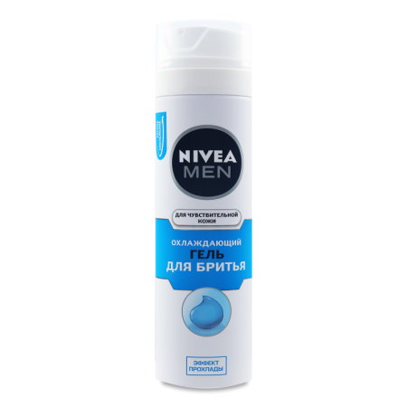 Гель Для Бритья Охлаждающий Для Чувствительной Кожи Nivea Men 200мл