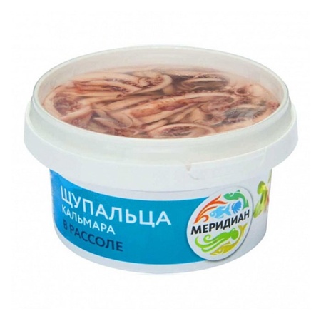 Щупальца Кальмара Меридиан в Рассоле 180гр Конт