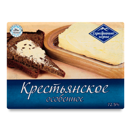 Спред 72.5% растительно-жировой Особенное Крестьянское Серебряные Горы м/у 180г