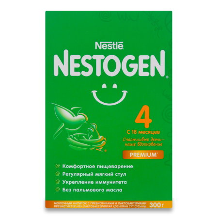 Смесь Nestogen №4 с 18 Мес 300гр Кор