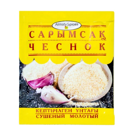 Чеснок Almaty Spices Суш Молотый 10гр Саше Чеснок Almaty Spices Суш Молотый 10гр Саше