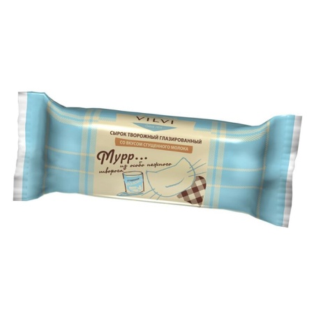 Сырок Vilvi Мурр Глаз со Вкусом Сгущенного Молока 25% 40гр фл/п