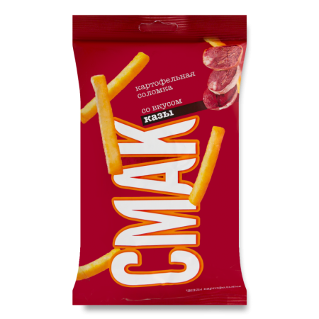 Соломка Картофельная со Вкусом Казы Смак м/у 60г