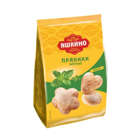 Пряники Яшкино Мятные 350гр п/п