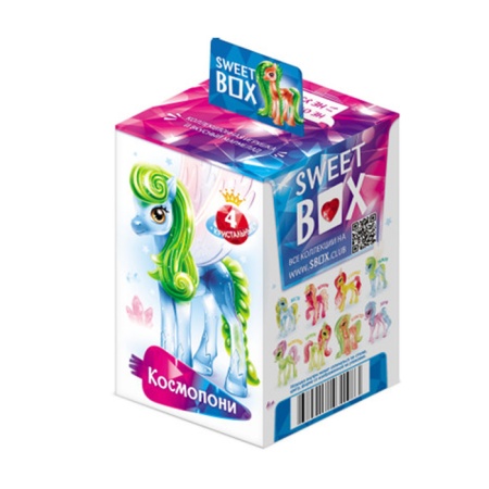 Набор Мармелад Жевательный Конфитрейд Sweet box+подарок в Асс 10гр Кор