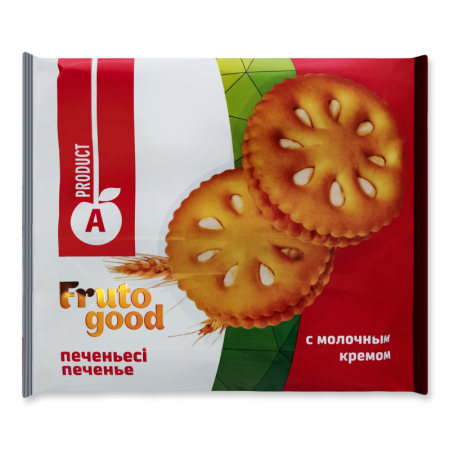 Печенье с Молочным Кремом Fruto Good a-product м/у 360г