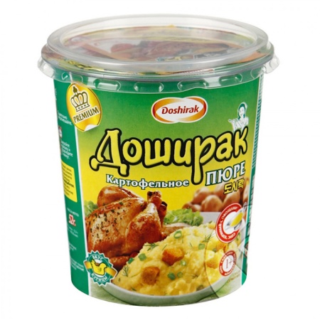 Пюре Доширак Картоф Вкус Курицы 52гр Стак