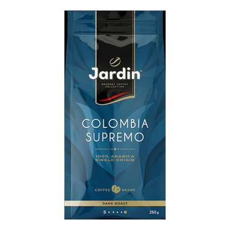 Кофе Jardin Colombia Supremo Молотый 250гр стаб/б
