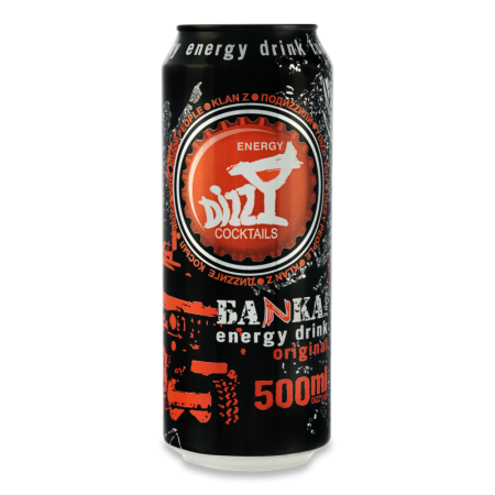 Напиток Dizzy Energy 0,5л ж/б