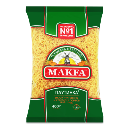 Изделия Макаронные Паутинка Makfa м/у 400г
