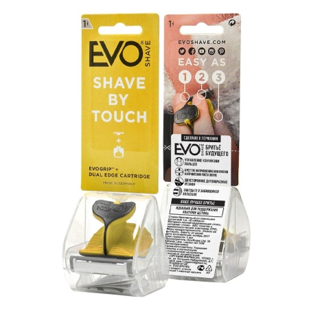 Станок д/бритья Evo Shave Starter Pack Pastel Yellow со Сменными Кассетами Станок д/бритья Evo Shave Starter Pack Pastel Yellow со Сменными Кассетами
