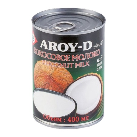 Молоко Aroy d Кокосовое 400гр ж/б