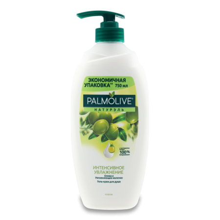 гель-крем Для Душа Олива и Увлажняющее Молочко Интенсивное Увлажнение Натурэль Palmolive 750мл
