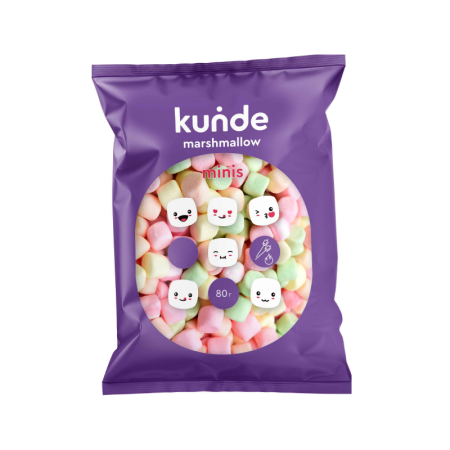 Конфеты Kunde Minis Маршмеллоу 80гр п/п