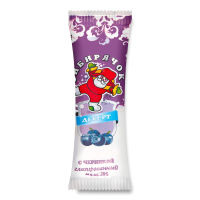 Десерт Глазированный 20% с Черникой Сибирячок м/у 38г