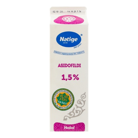 Продукт Кисломолочный 1.5% Ацидофильный Nәtige т/п 900г