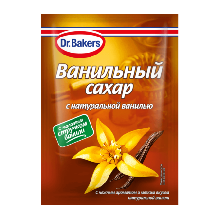 Сахар dr Bakers Ванильный 15гр Саше