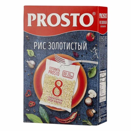Рис Золотистый Prosto 500гр Кор