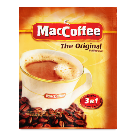 Кофе Maccoffee 3в1 Original 20гр Саше