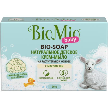 Крем Мыло Bio Mio Bio Soap Детское с Маслом ши 90гр Кор