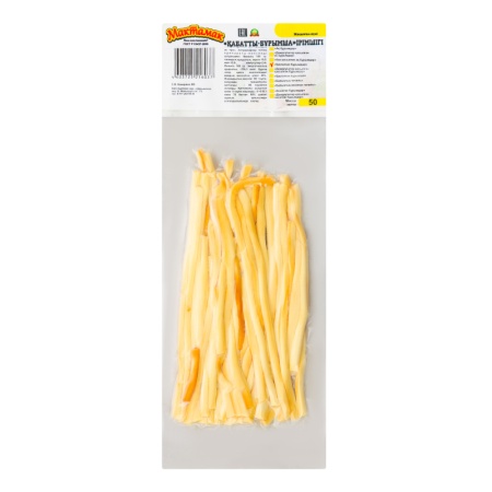 Сыр 45% Копченый слоистый-косичка Мактамак м/у 50г