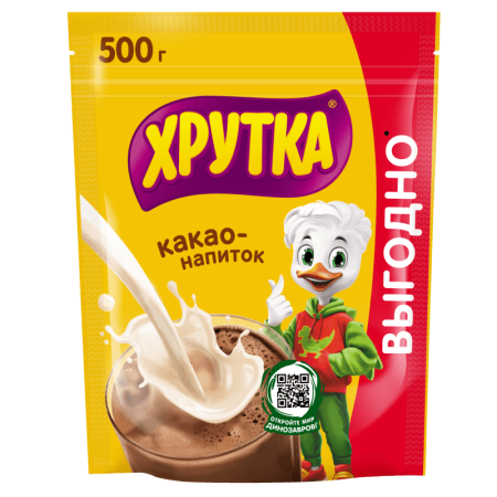 Какао Напиток Хрутка 500г д/п