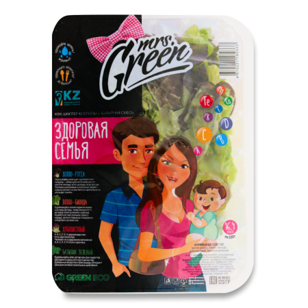 Смесь Салатная Здоровая Семья мrs.green п/у 120г