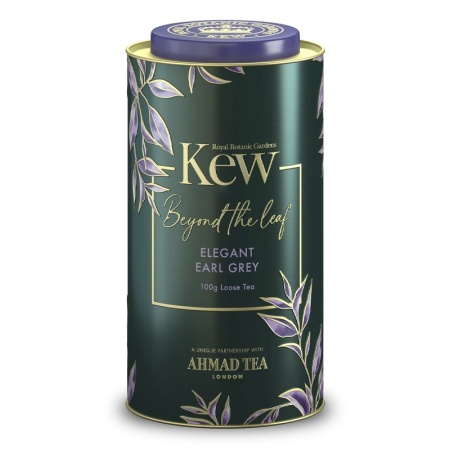 Чай Ahmad Tea Kew Elegant Earl Grey Черный c Ароматом Бергамота 100гр ж/б
