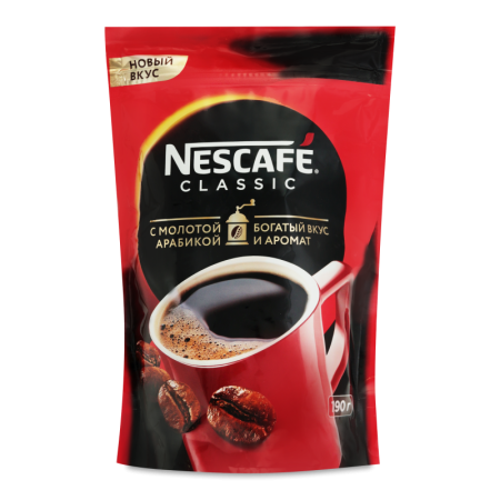 Кофе Nescafe Сlassic 190гр д/п