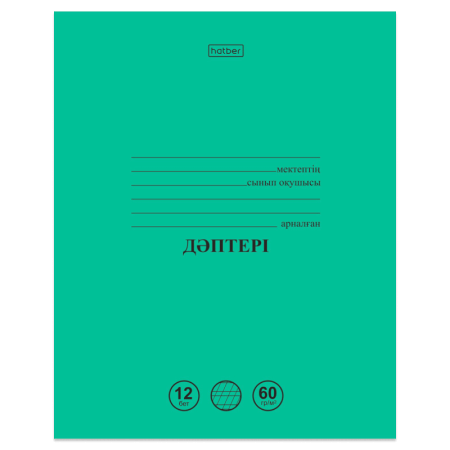 Тетрадь Hatber в Частую Косую Линию 12л
