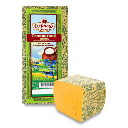 Продукт белково-жировой 50% Славянский Плюс Сырный Дворик кг