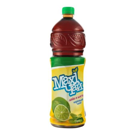 НАПИТОК MAXI ЧАЙ ЧЕРН ЛАЙМ И МЯТА 1,2Л П/Б