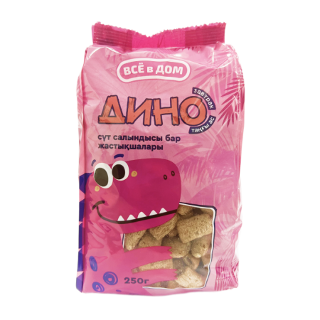 Подушечки Всё в Дом с Молочной Начинкой 250гр п/п