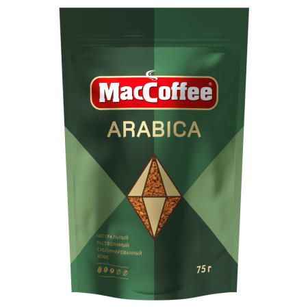 Кофе Maccoffee Arabica 75гр д/п